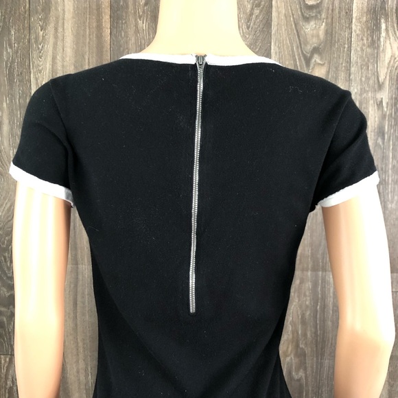 Express black & white colorblock dress - Picture 4 of 6